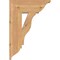 Ekena Millwork Funston Traditional Smooth Bracket, Western Red Cedar, 5 1/2"W x 18"D x 26"H BKT06X18X26FST01SWR - alternate 4